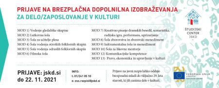 BANNER ESS IZOBRAŽEVANJE